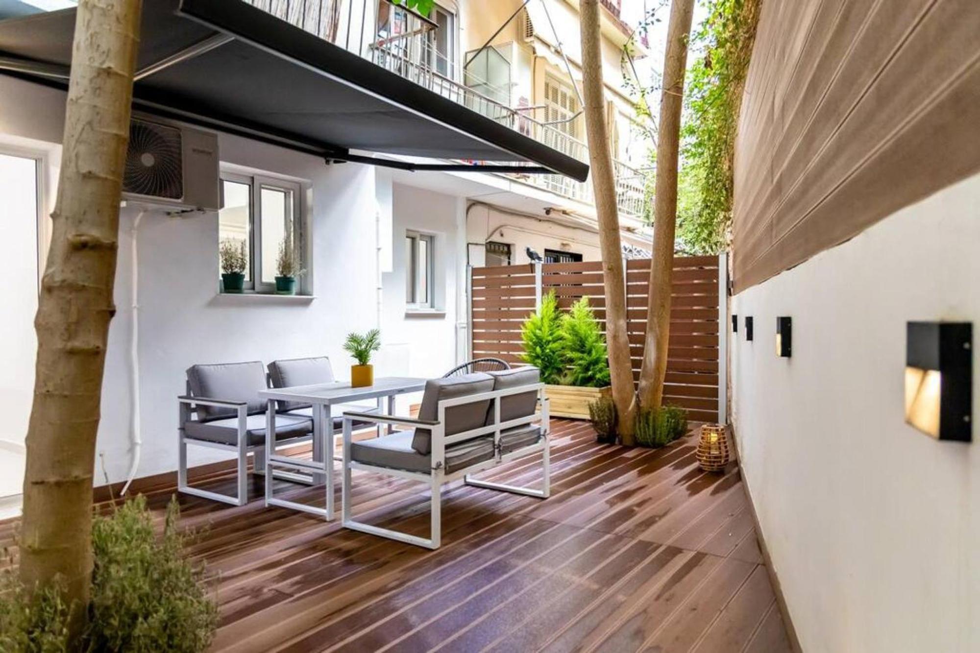 Backyard Modern House Nea Smyrni Apartment *