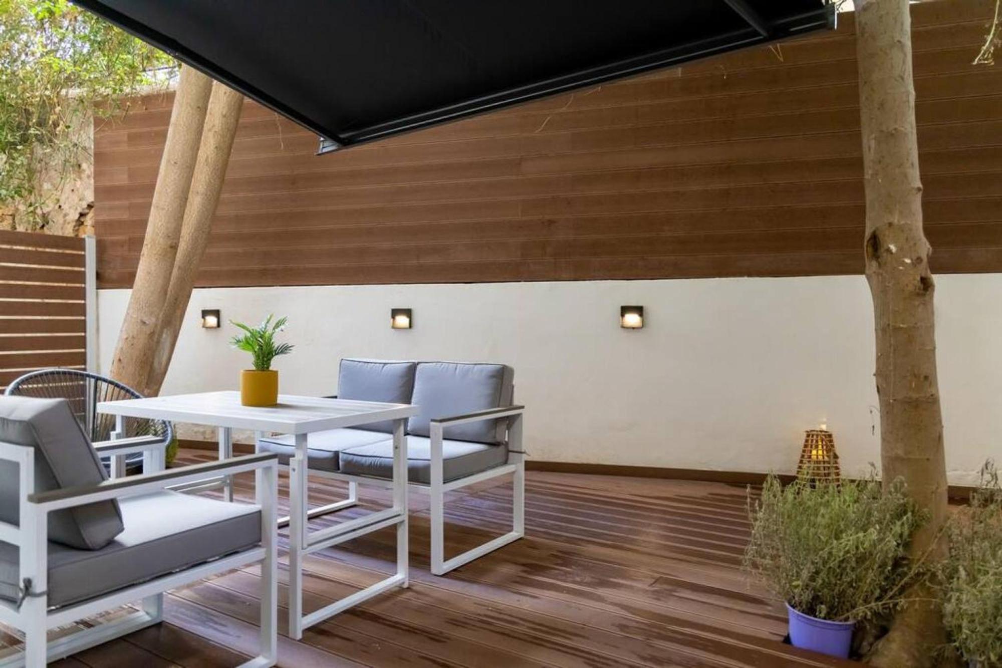 Apartment Backyard Modern House Nea Smyrni