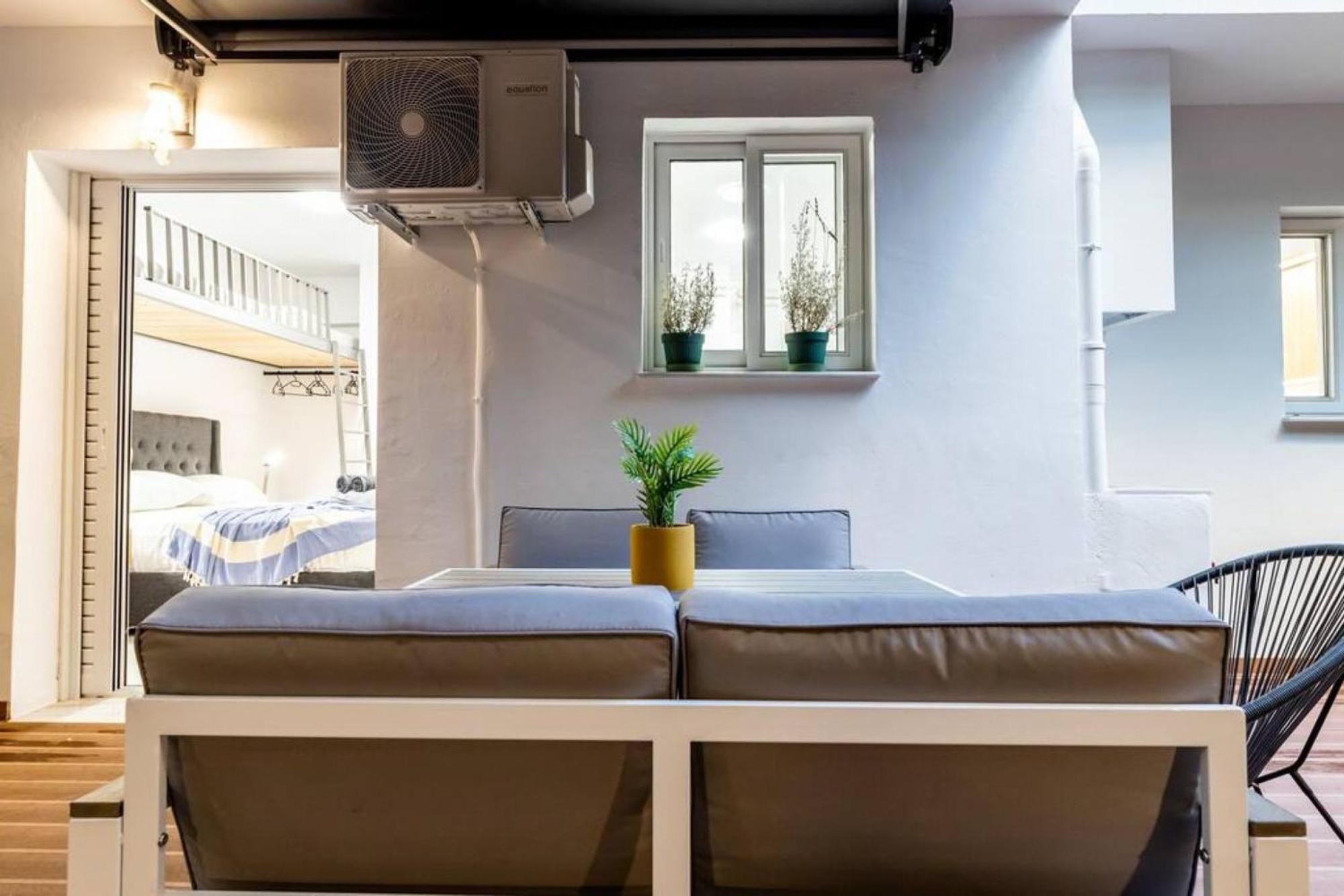 Backyard Modern House Nea Smyrni Apartment Athens