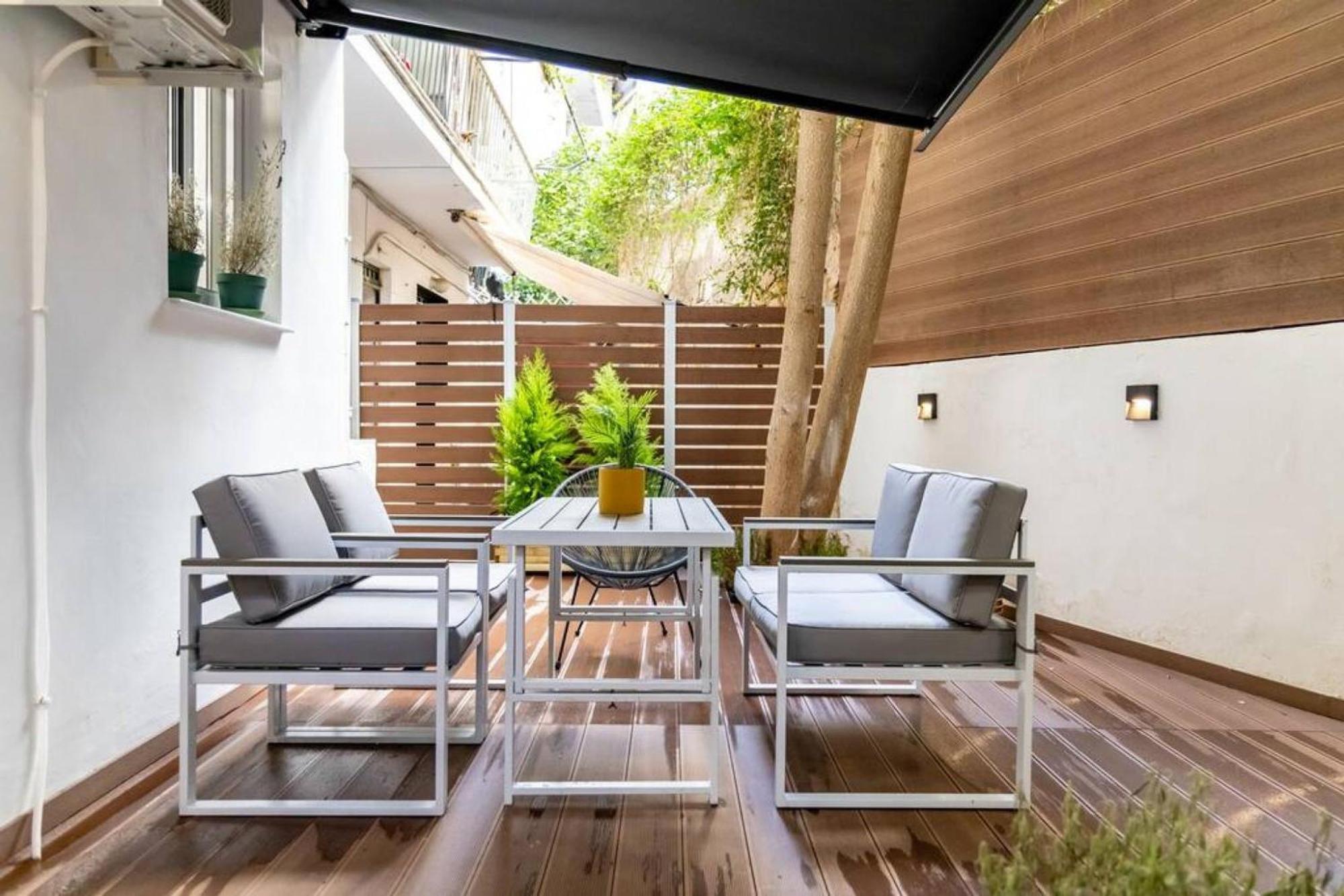 Backyard Modern House Nea Smyrni * Athens